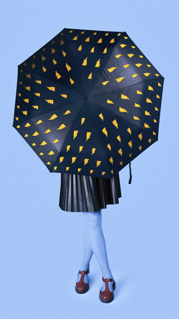 Dias de chuva se tornam coloridos com a #SombrinhaFunMor